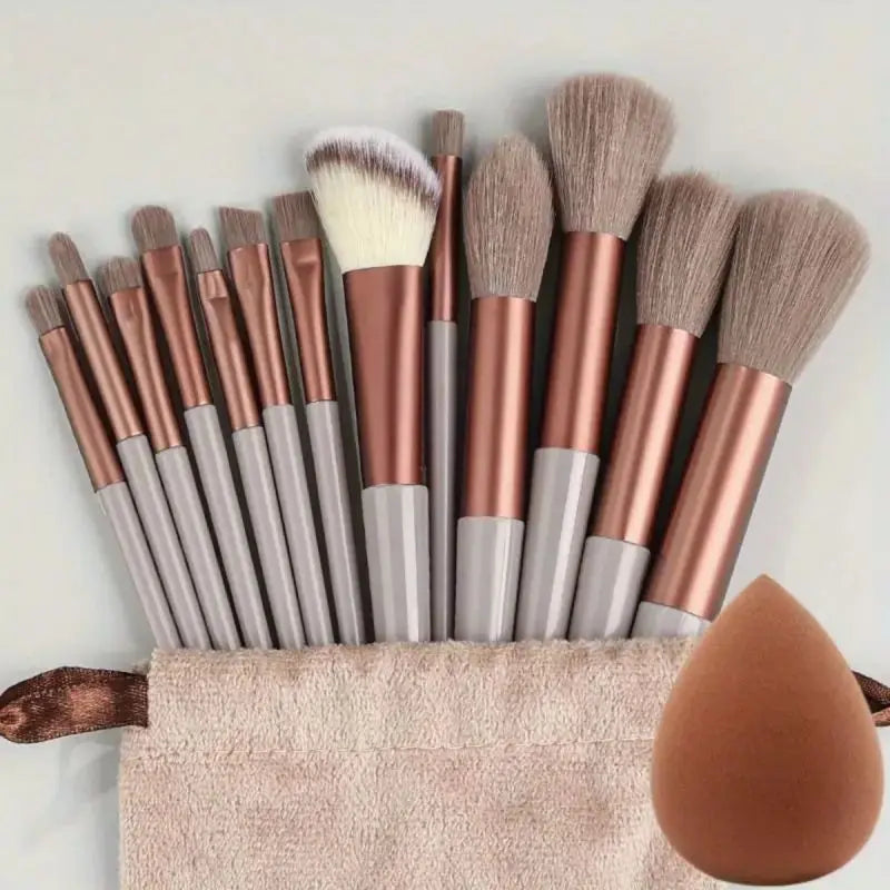 Conjunto de pincéis de maquiagem profissional
