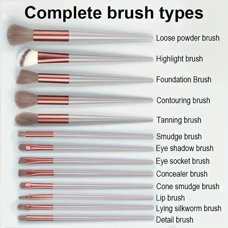 Conjunto de pincéis de maquiagem profissional